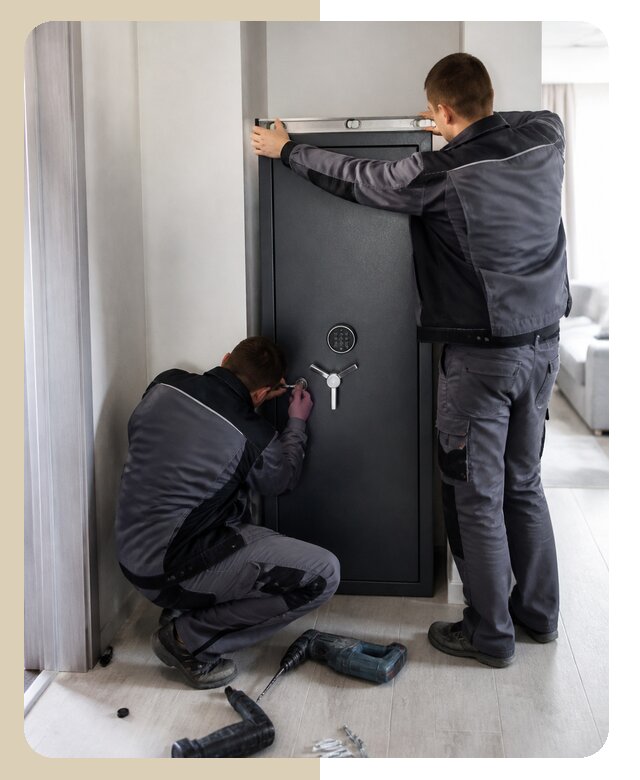 Профессиональная установка сейфа в квартире в Норильске