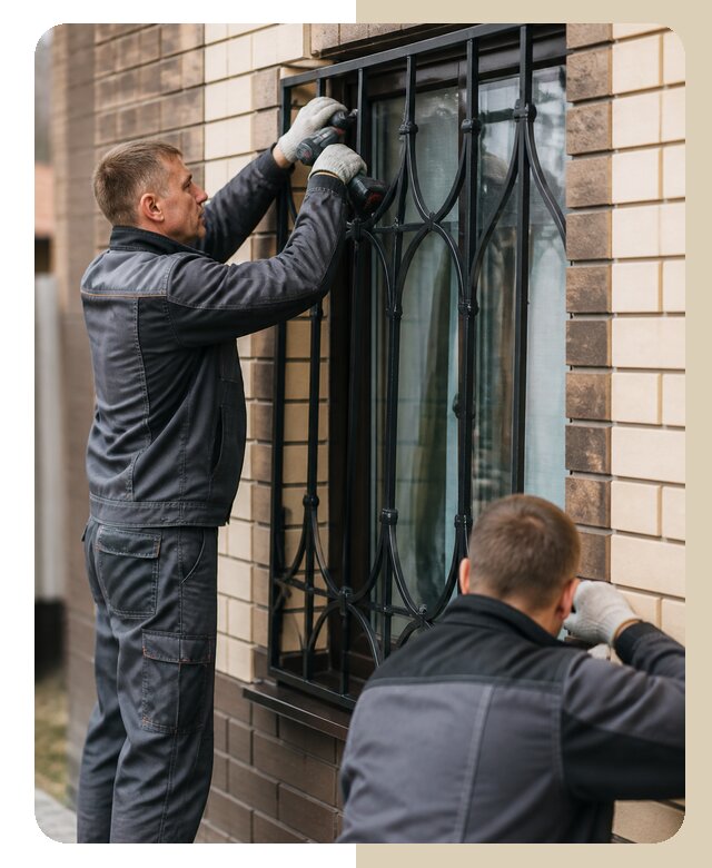 Установка решеток в дом в Норильске по цене от 3635 р. | ДвериЛегко-Нрл